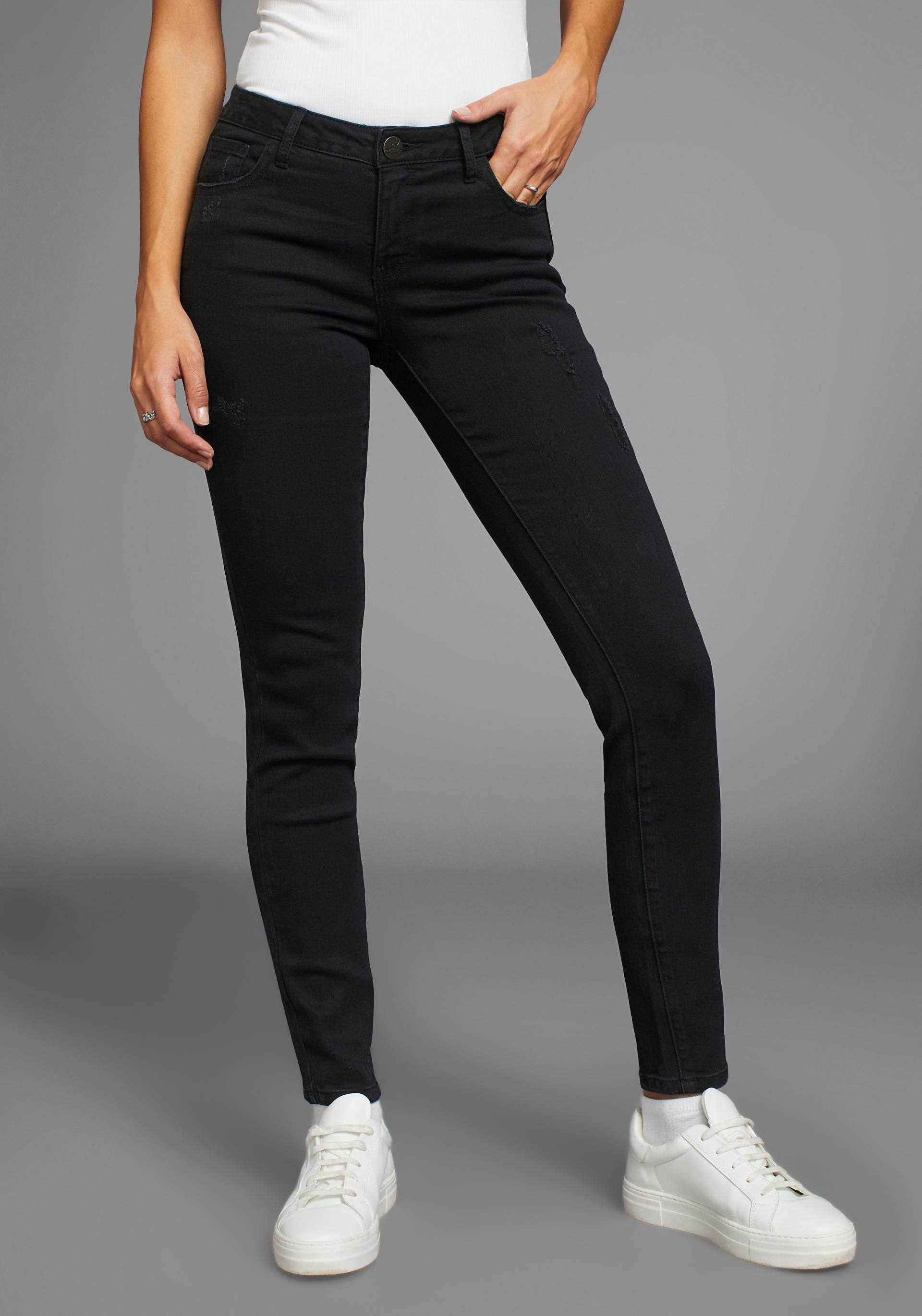 Arizona Skinny-fit-Jeans »Ultra-Stretch«, Mid Waist von Arizona