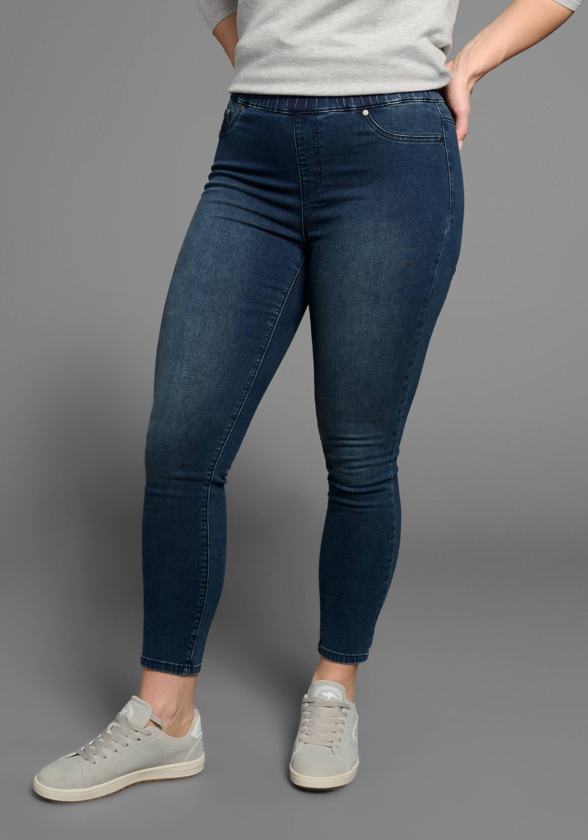 Arizona Skinny-fit-Jeans »Ultra Stretch - Curve Collection«, High Waist von Arizona