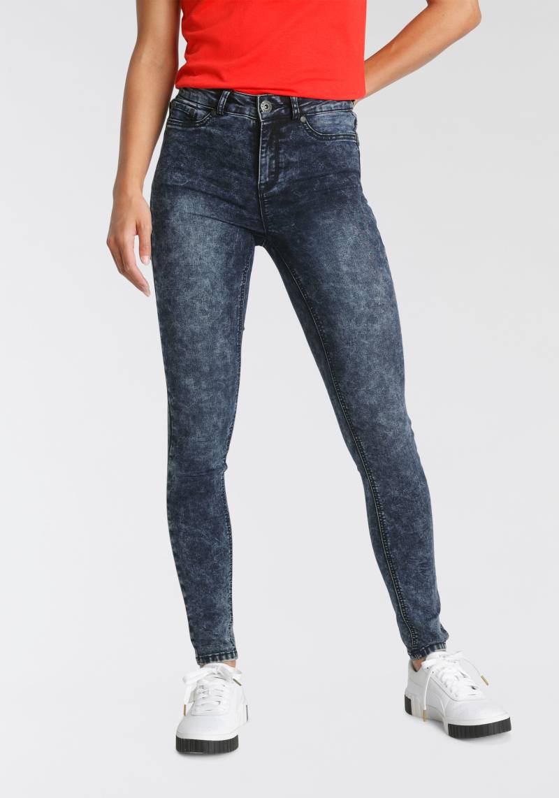 Arizona Skinny-fit-Jeans »Ultra Stretch moon washed«, Moonwashed Jeans von Arizona