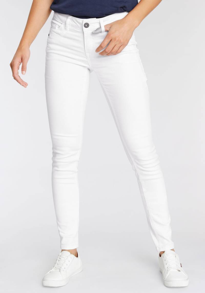 Arizona Skinny-fit-Jeans »mit Keileinsätzen«, Low Waist von Arizona