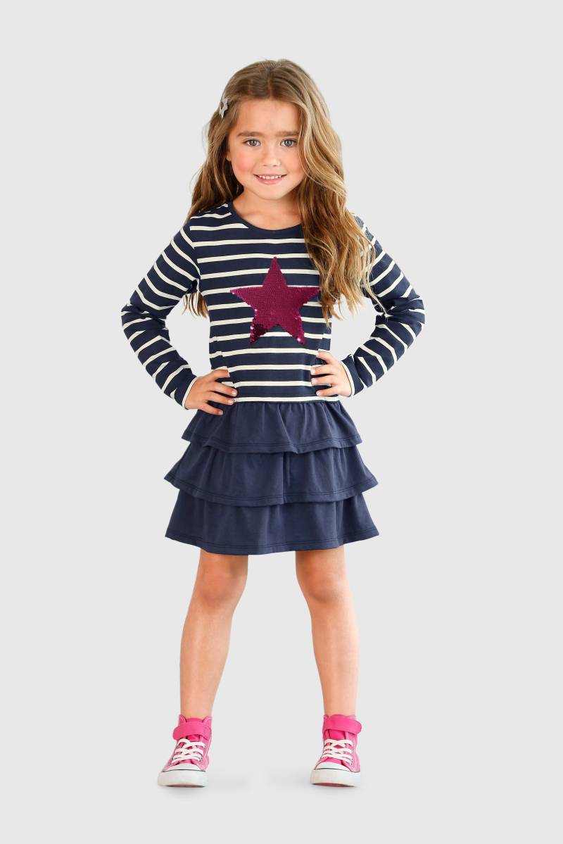 KIDSWORLD Jerseykleid »für kleine Mädchen«, für Partys und besondere Anlässe, kniefreie Länge, modischer Stil von KIDSWORLD