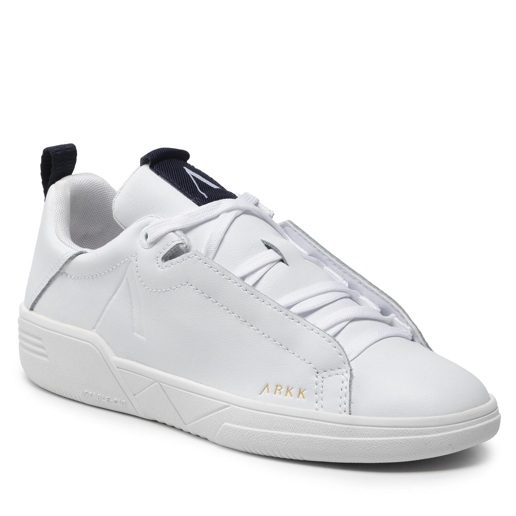 Sneakers ARKK Copenhagen Uniklass Leather S-C18 IL4601-1052-W Weiß von Arkk Copenhagen