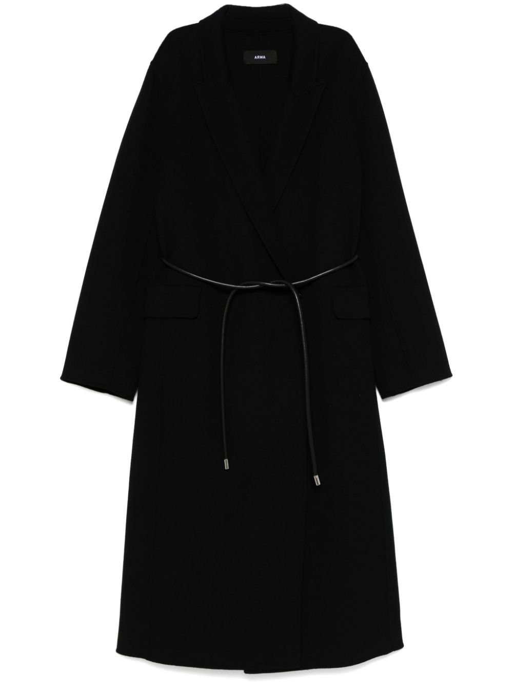 Arma Ada long coat - Black von Arma