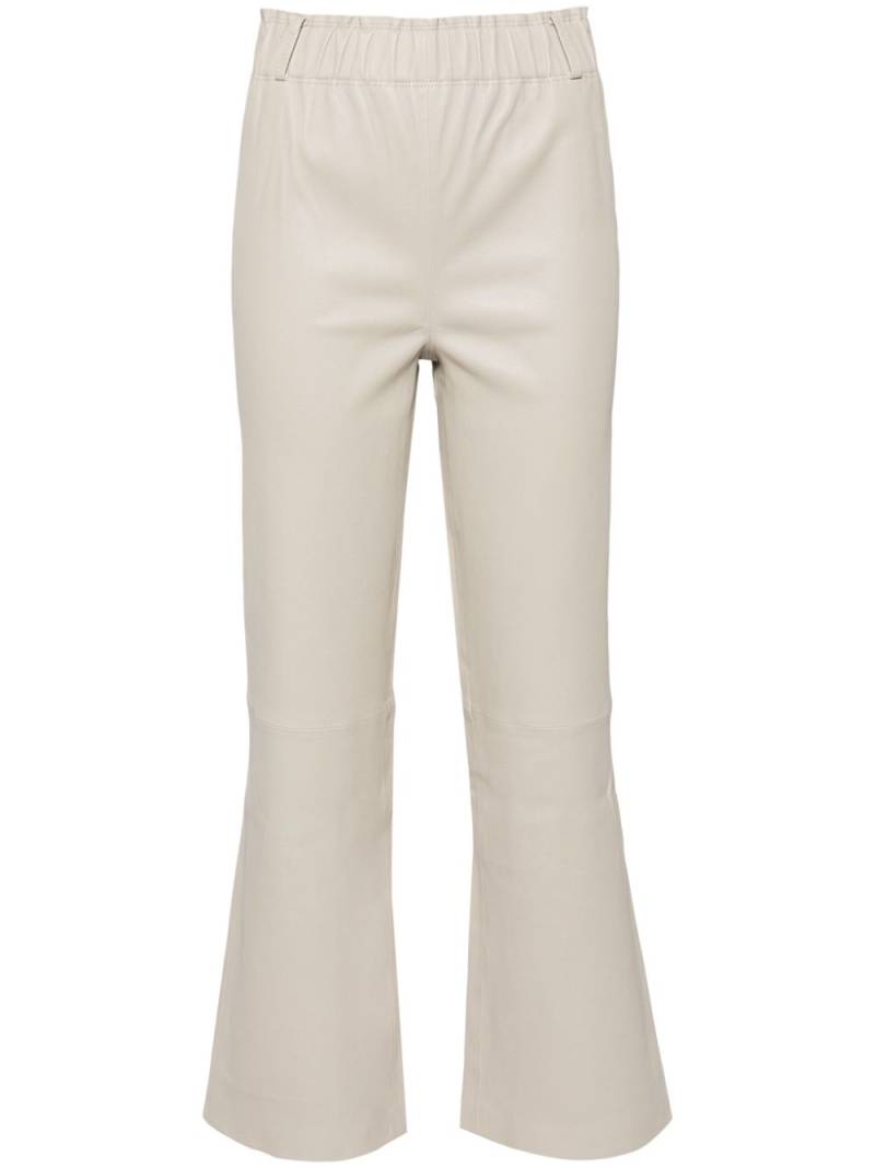 Arma Ferrara leather trousers - Neutrals von Arma