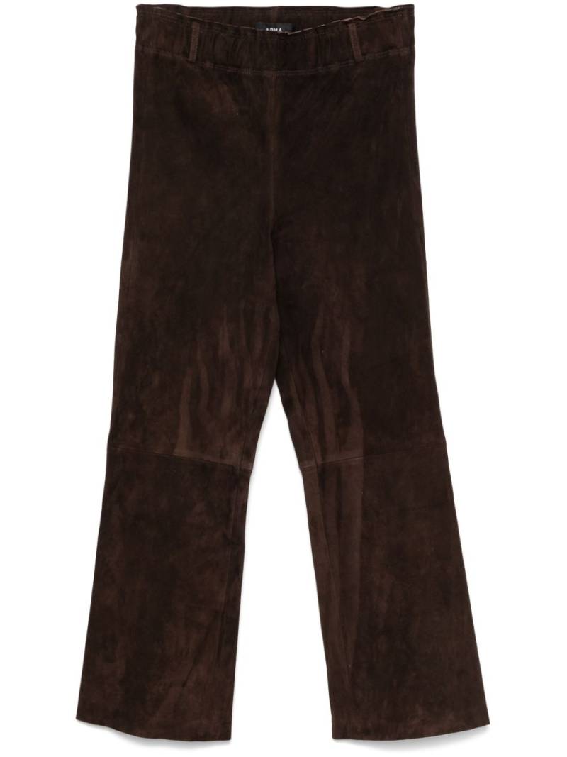 Arma Ferrara suede trousers - Brown von Arma