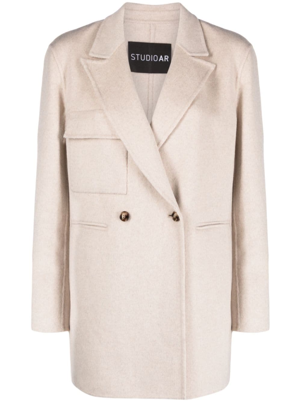 Arma Keliza double-breasted coat - Neutrals von Arma