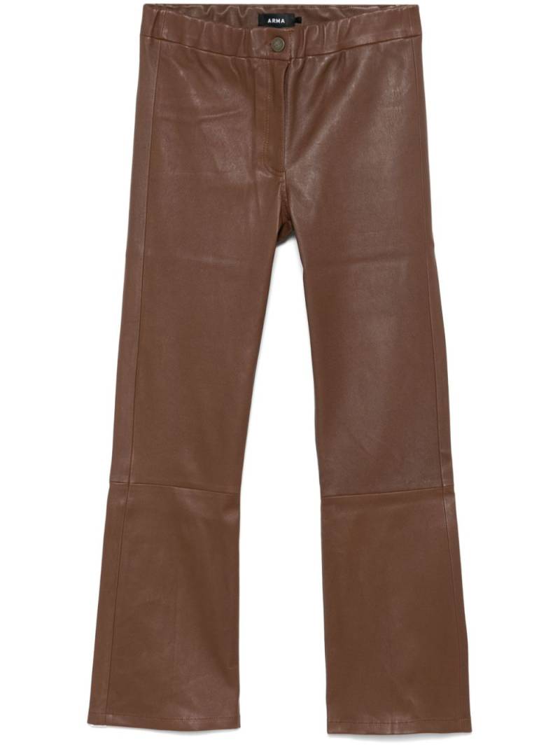 Arma Lively trousers - Brown von Arma