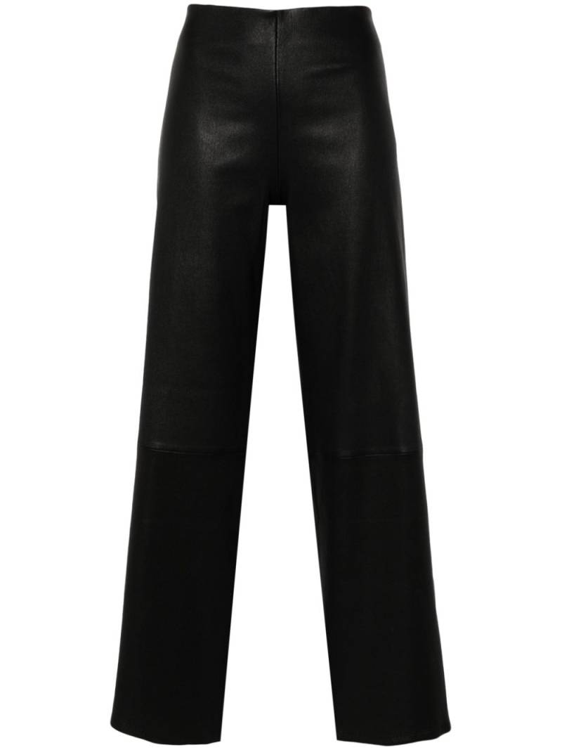 Arma Lucy leather trousers - Black von Arma