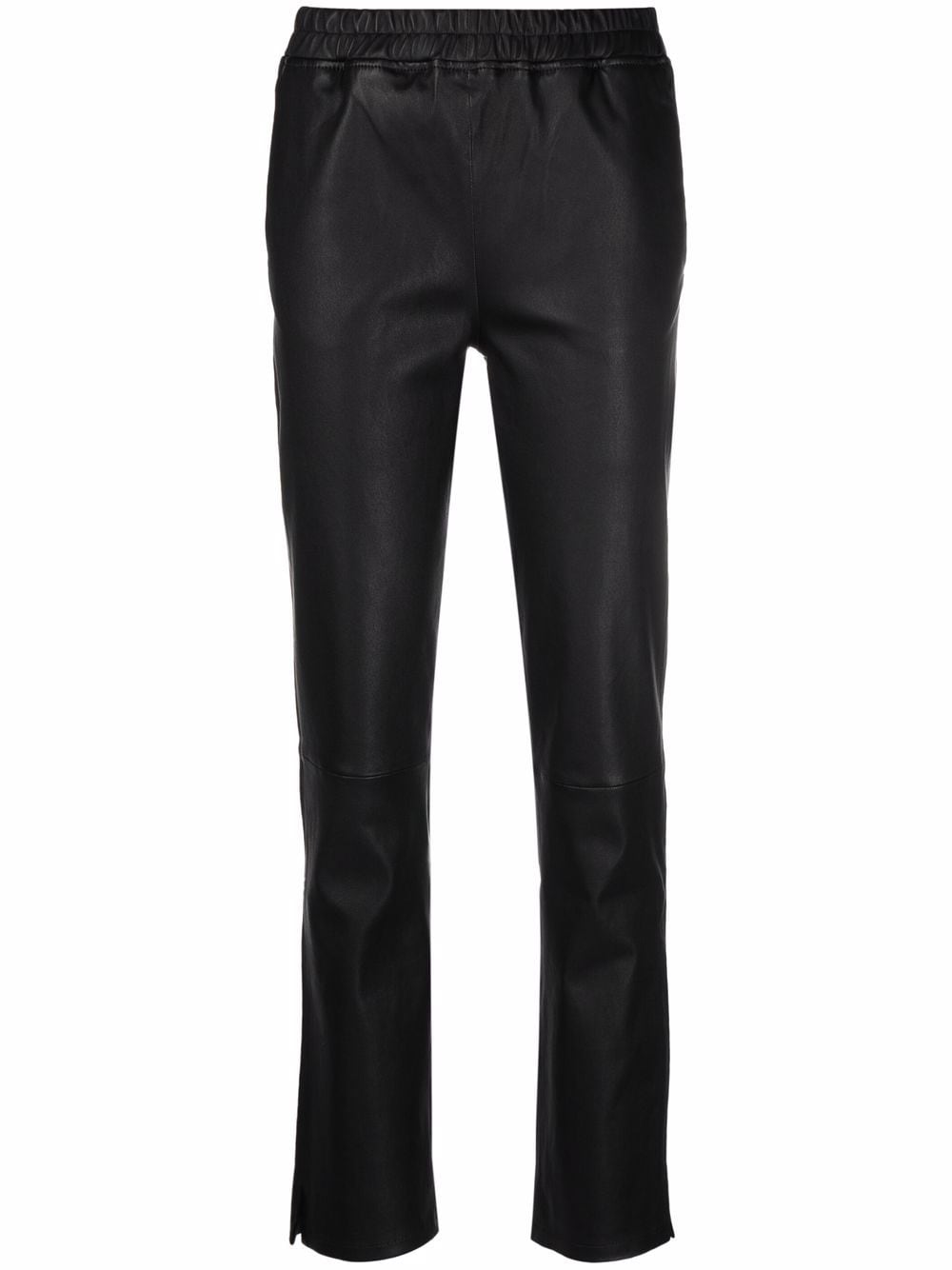 Arma lambskin drawstring-waist trousers - Black von Arma