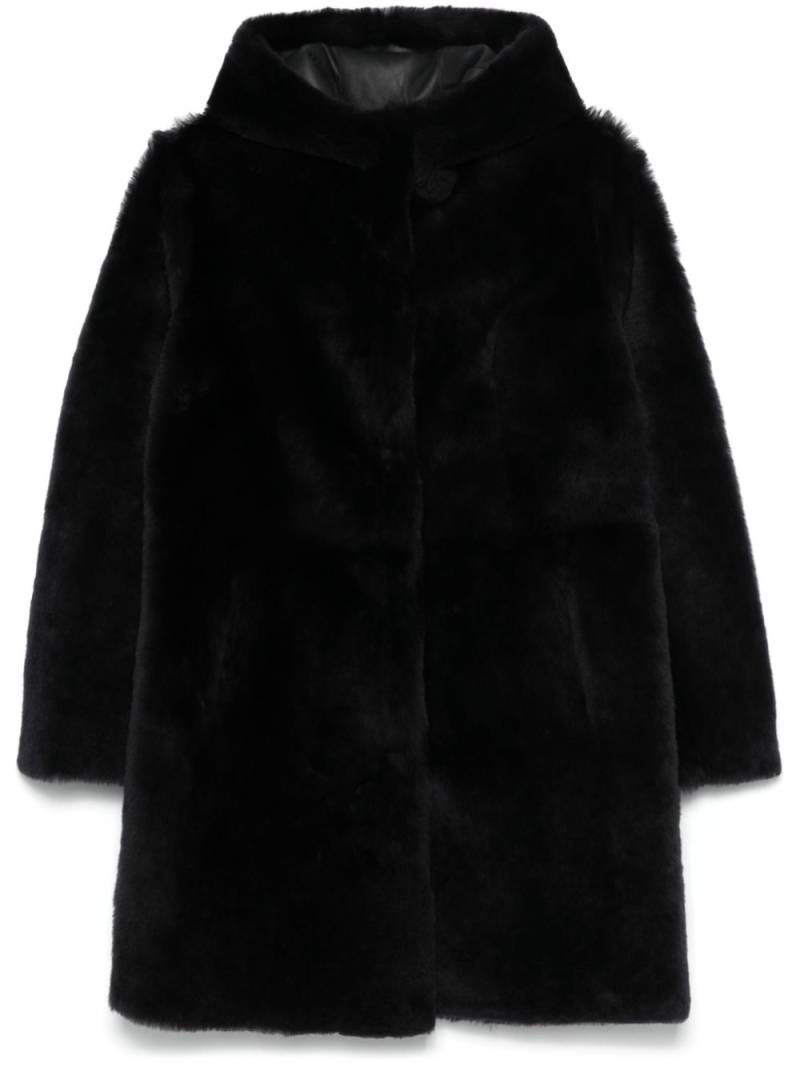 Arma Sama shearling coat - Black von Arma