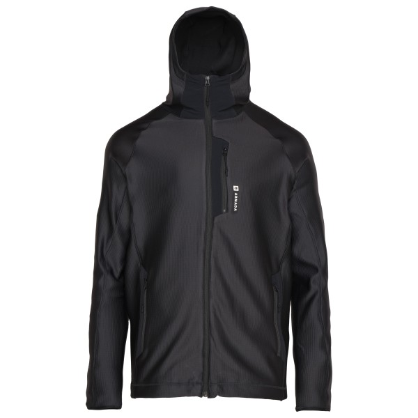 Armada - Tuckernot Grid Fleece - Fleecejacke Gr L schwarz von Armada