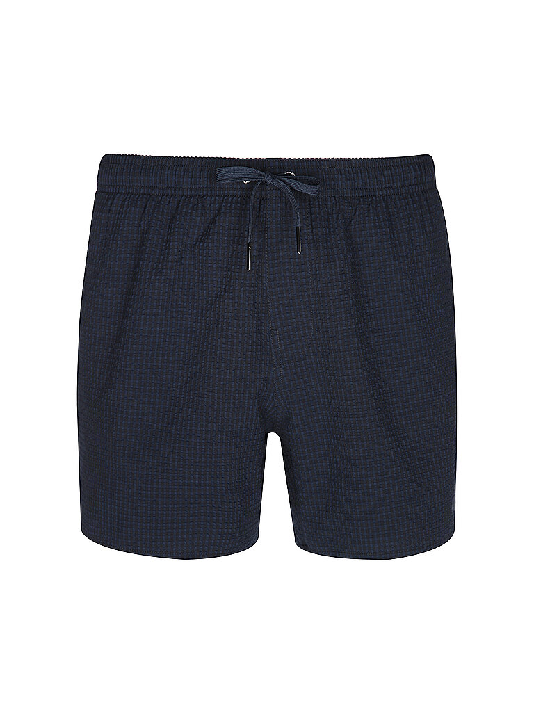 ARMANI EXCHANGE Badeshort SEERSUCKER blau | L von Armani Exchange