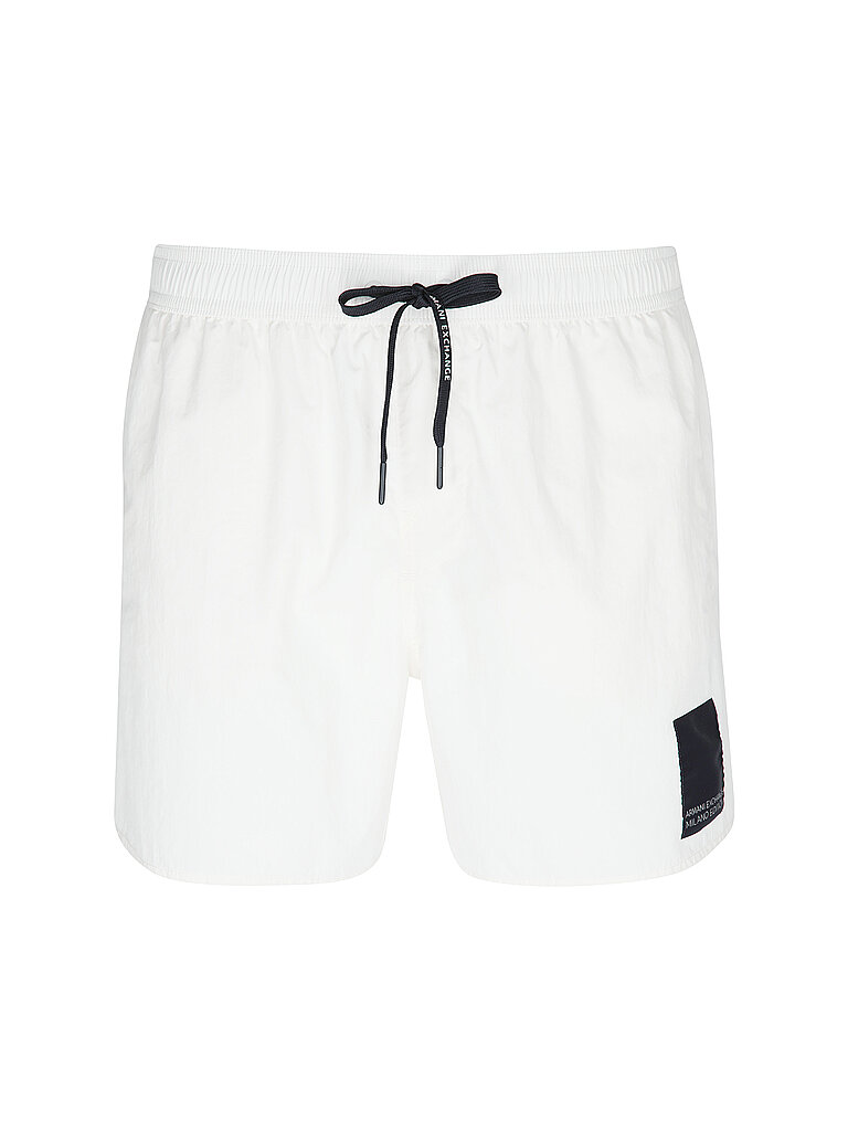 ARMANI EXCHANGE Badeshorts creme | S von Armani Exchange