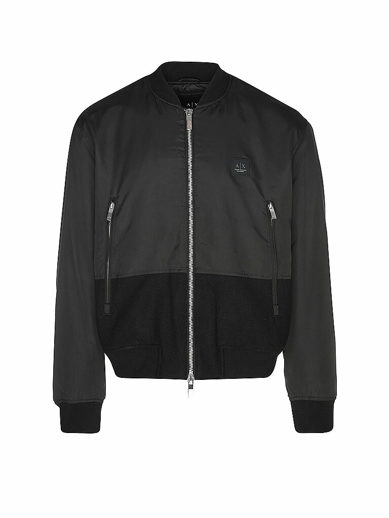 ARMANI EXCHANGE Blouson - Bomberjacke schwarz | L von Armani Exchange