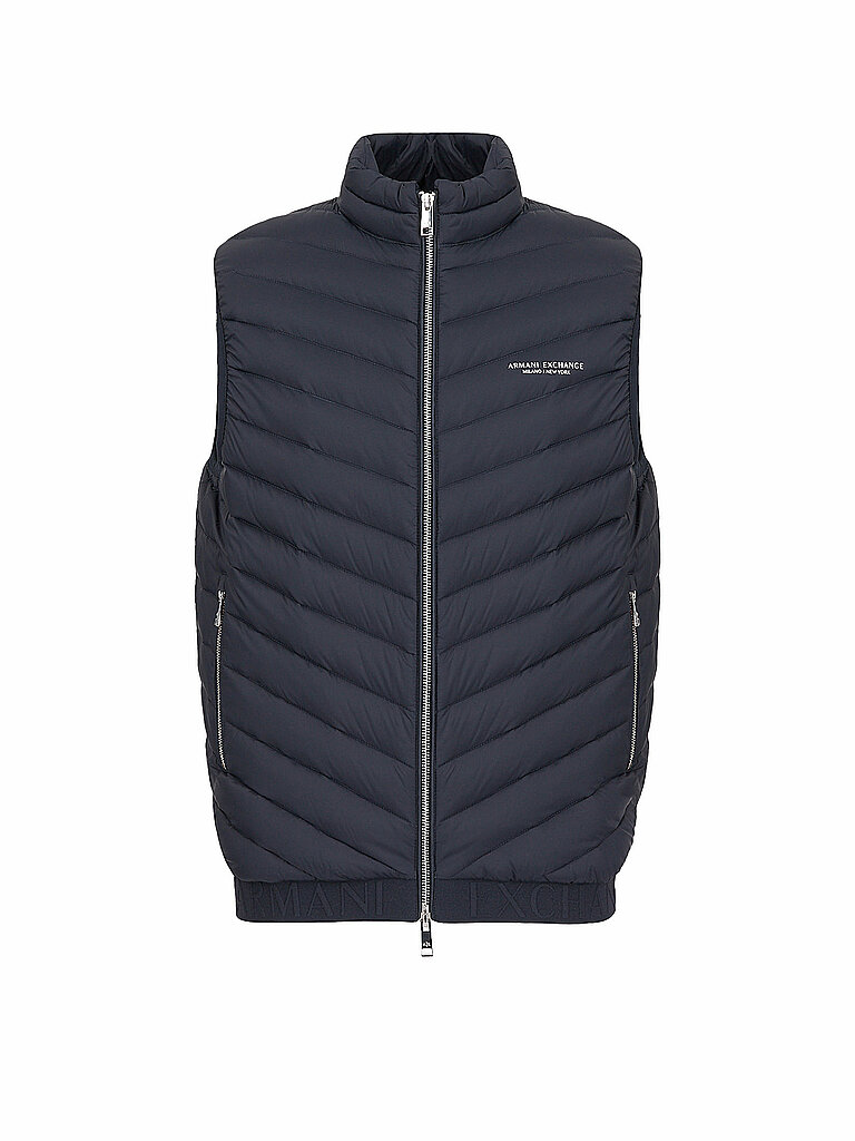 ARMANI EXCHANGE Daunensteppgilet blau | M von Armani Exchange