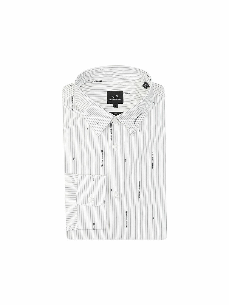 ARMANI EXCHANGE Hemd weiss | L von Armani Exchange