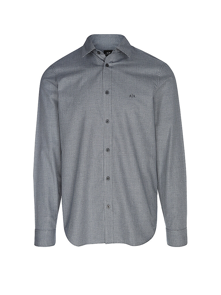 ARMANI EXCHANGE Jerseyhemd blau | L von Armani Exchange