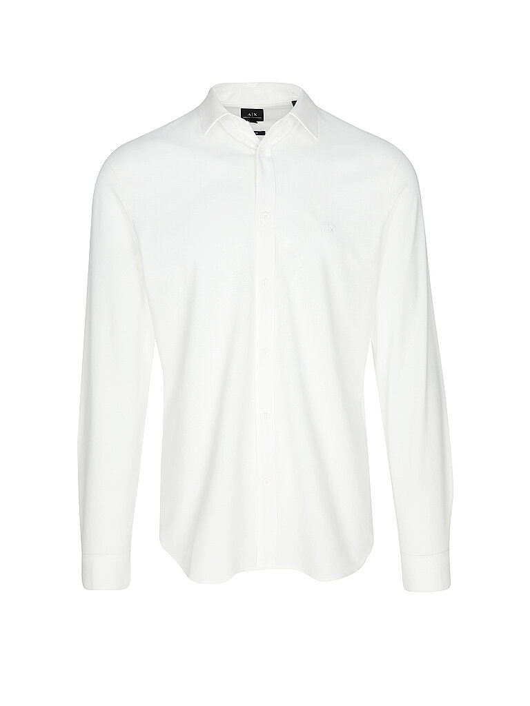 ARMANI EXCHANGE Jerseyhemd  weiss | L von Armani Exchange