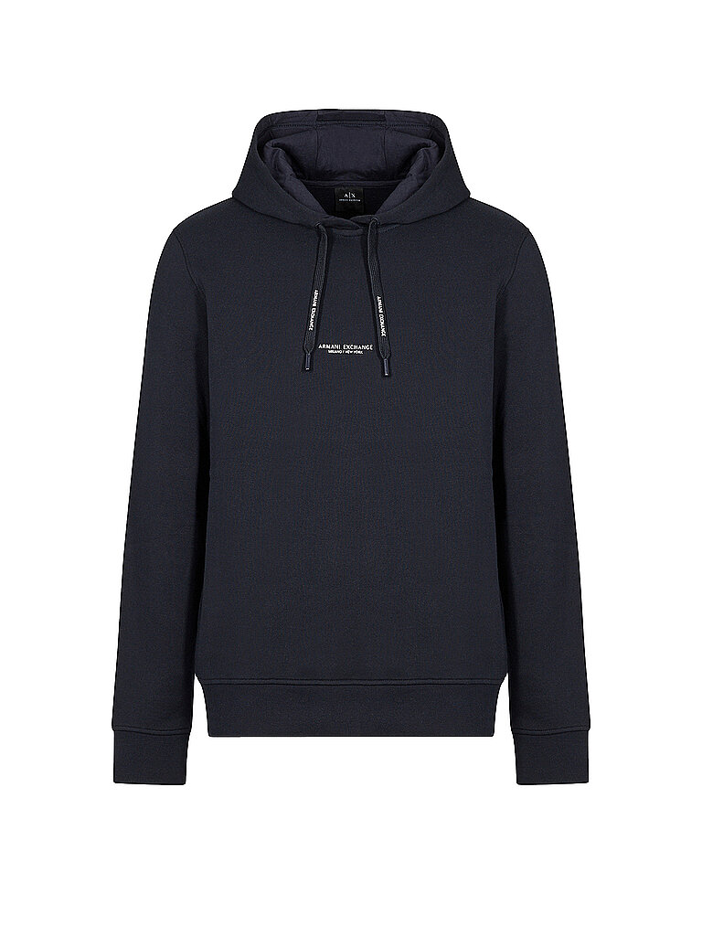 ARMANI EXCHANGE Kapuzensweater - Hoodie dunkelblau | L von Armani Exchange