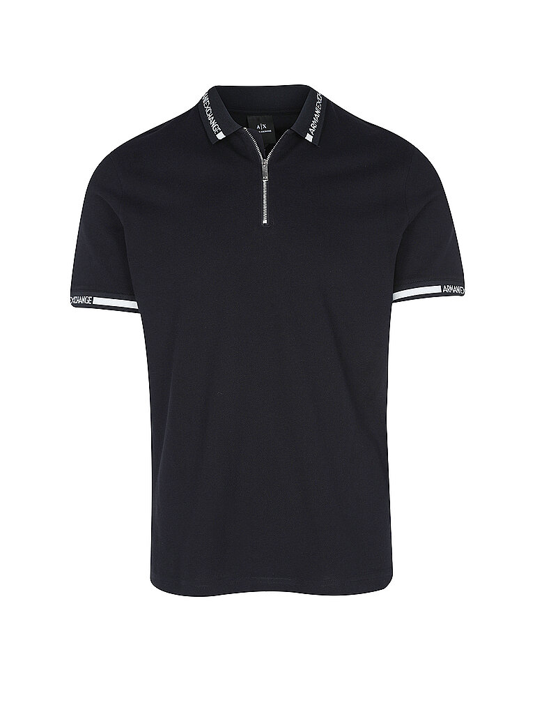 ARMANI EXCHANGE Poloshirt blau | M von Armani Exchange