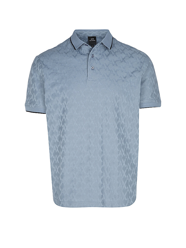 ARMANI EXCHANGE Poloshirt hellblau | M von Armani Exchange