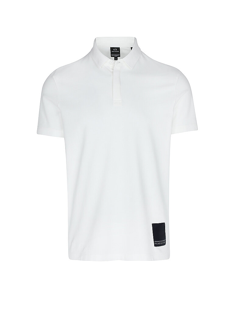 ARMANI EXCHANGE Poloshirt weiss | L von Armani Exchange