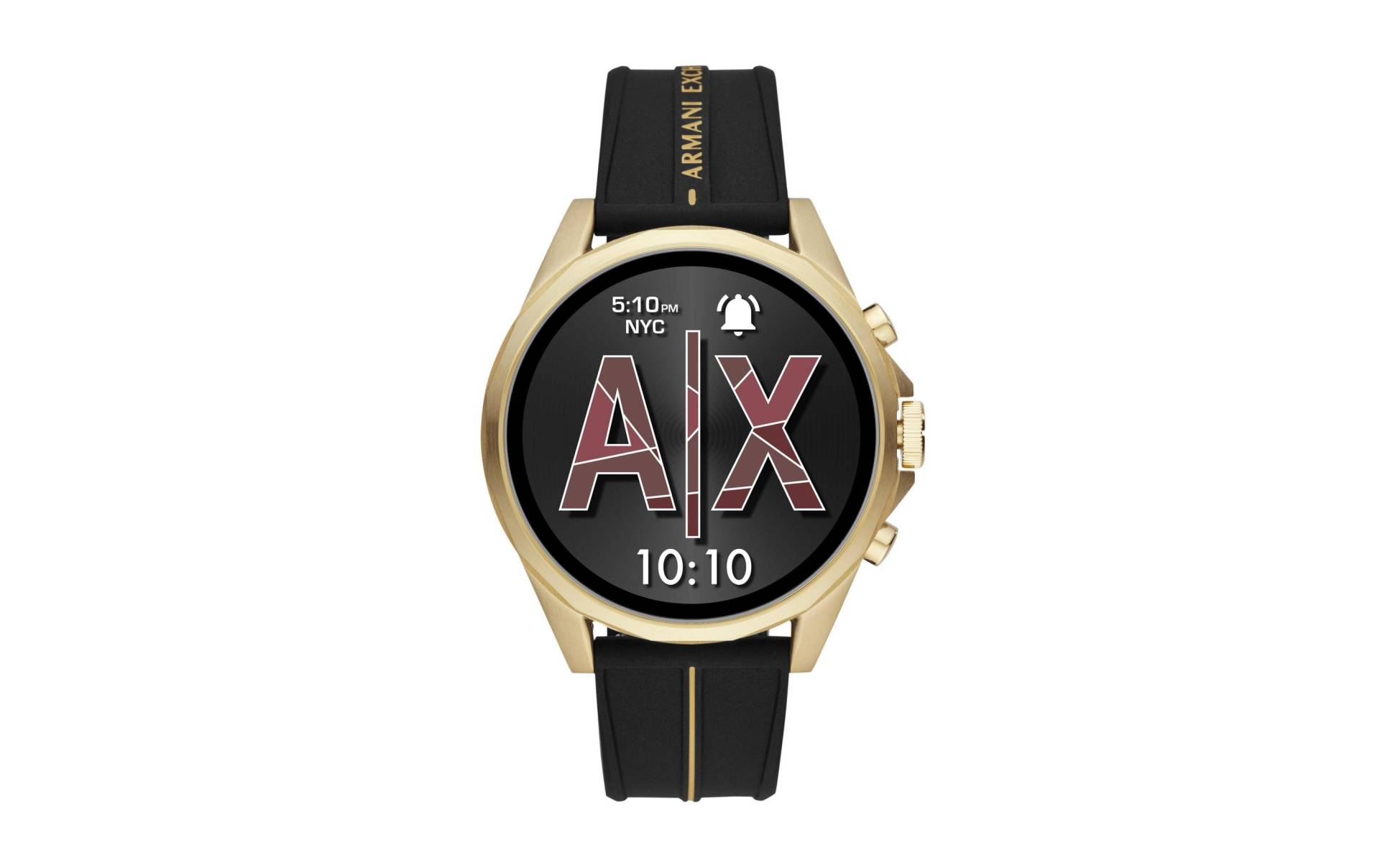 ARMANI EXCHANGE Smartwatch »Exchange Connected AXT2005 Schwarz/Gelb/Rot«, Wear OS by Google,) von Armani Exchange