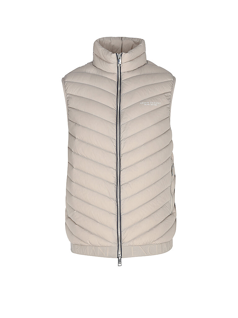 ARMANI EXCHANGE Steppgilet beige | L von Armani Exchange