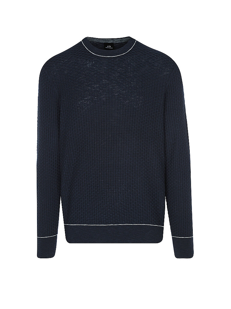 ARMANI EXCHANGE Strickpullover blau | M von Armani Exchange