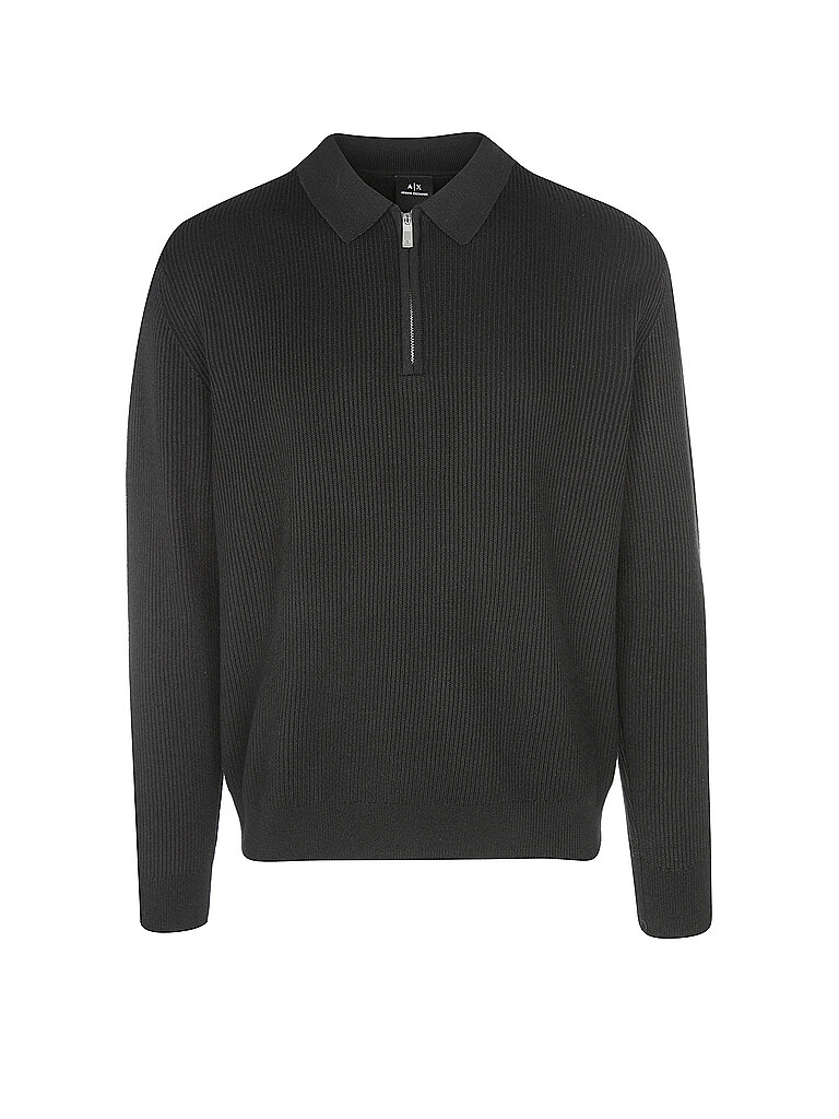 ARMANI EXCHANGE Troyer Pullover  schwarz | L von Armani Exchange