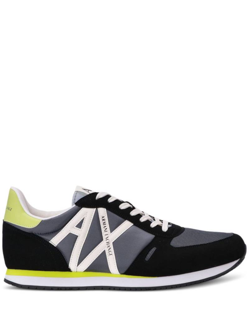 Armani Exchange AX panelled sneakers - Yellow von Armani Exchange