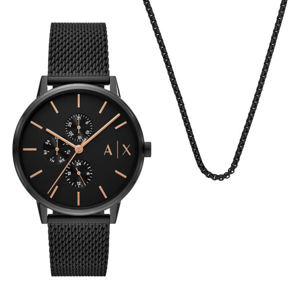 Armani Exchange AX7162SET Cayde Herren Uhr & Halskette von Armani Exchange