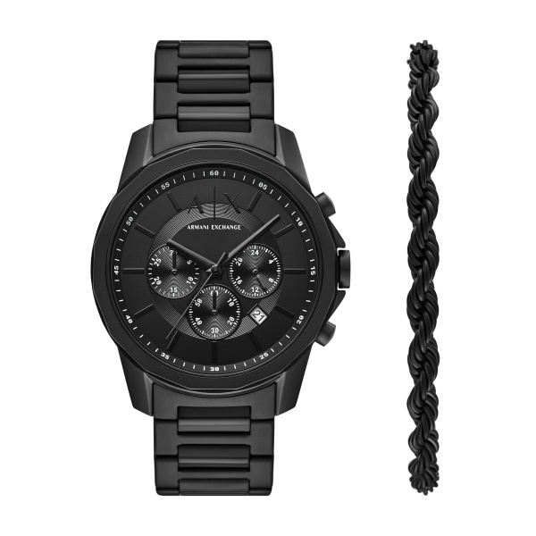 Armani Exchange AX7163SET Banks Herren Uhr & Armband von Armani Exchange