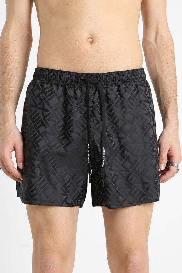 Armani Exchange Badeshorts | Black | Herren  | M von Armani Exchange