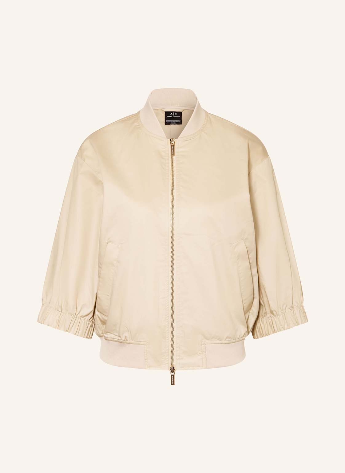 Armani Exchange Blouson Mit 3/4-Arm beige Armani Exchange Blouson Mit 3/4-Arm beige von Armani Exchange