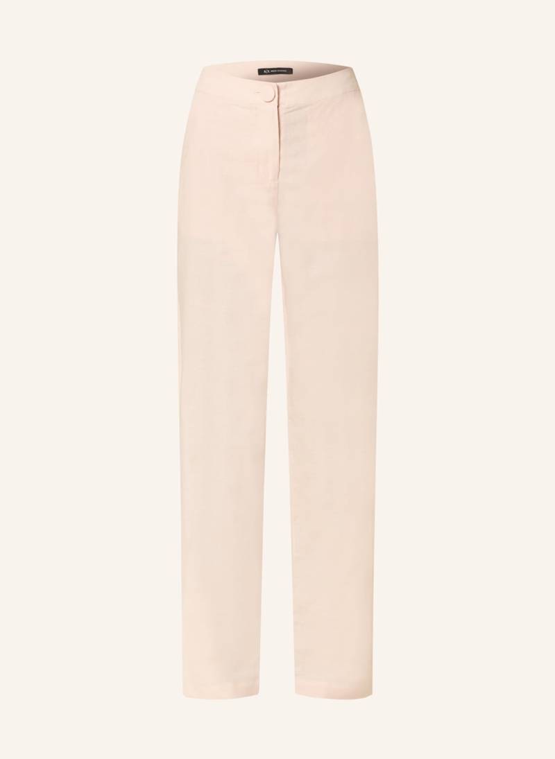 Armani Exchange Hose Mit Leinen rosa von Armani Exchange