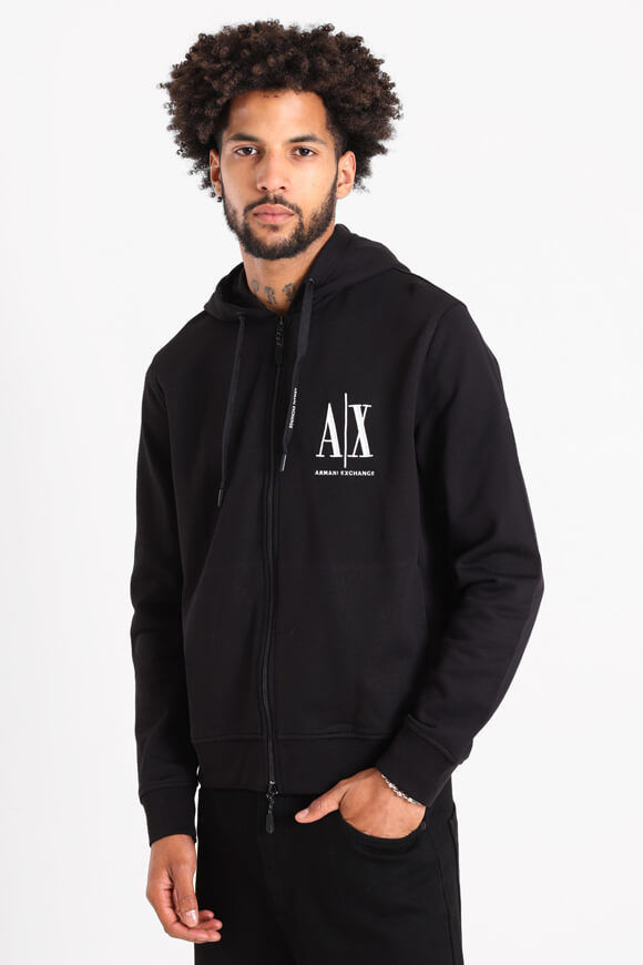 Armani Exchange Kapuzensweatjacke | Black | Herren  | L von Armani Exchange