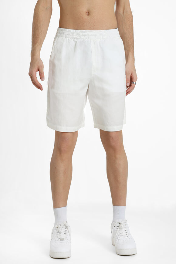 Armani Exchange Leinenshorts | Off White | Herren  | 34 von Armani Exchange