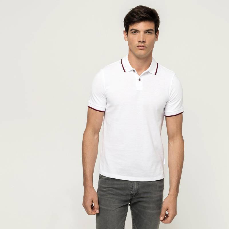 Poloshirt, Modern Fit, Kurzarm Herren Weiss XL von Armani Exchange