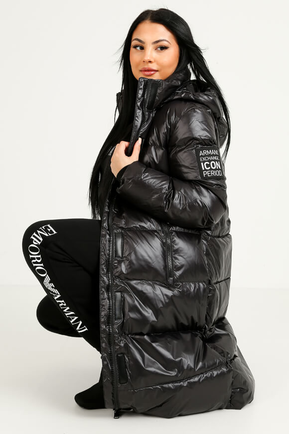 Armani Exchange Puffer Daunenmantel | Black | Damen  | M von Armani Exchange