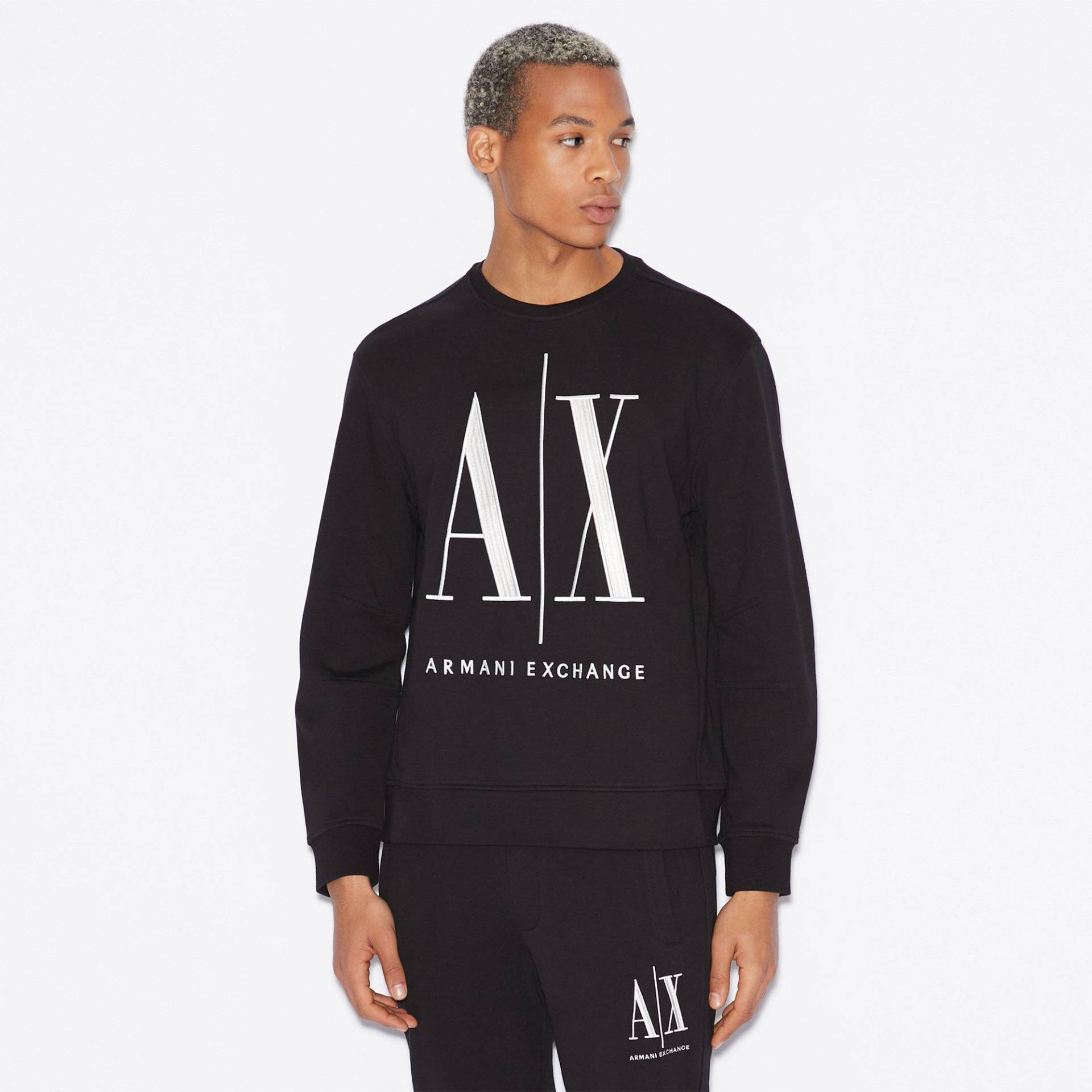 Sweatshirt Herren Black S von Armani Exchange