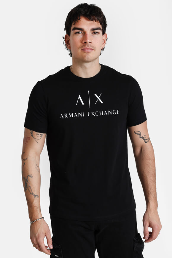 Armani Exchange T-Shirt | Black | Herren  | L von Armani Exchange