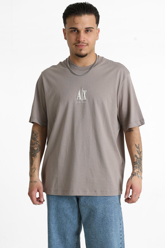 Armani Exchange T-Shirt | Driftwood | Herren  | M von Armani Exchange