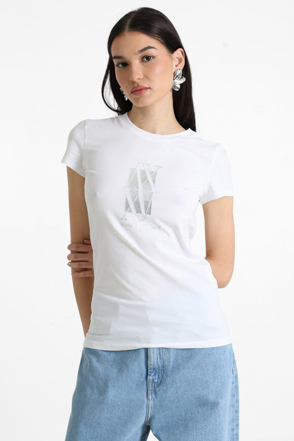 Armani Exchange T-Shirt | Optic White | Damen | S Armani Exchange T-Shirt | Optic White | Damen | S von Armani Exchange