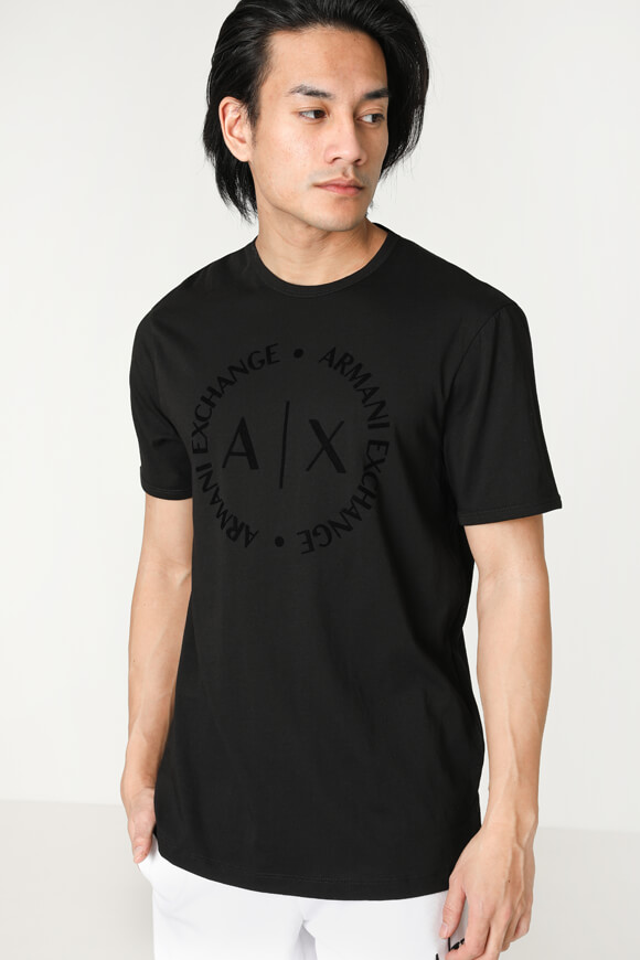 Armani Exchange T-Shirt | Schwarz | Herren  | L von Armani Exchange