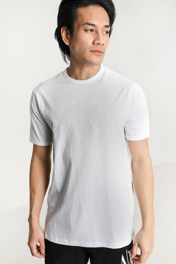 Armani Exchange T-Shirt | Weiss | Herren  | M von Armani Exchange