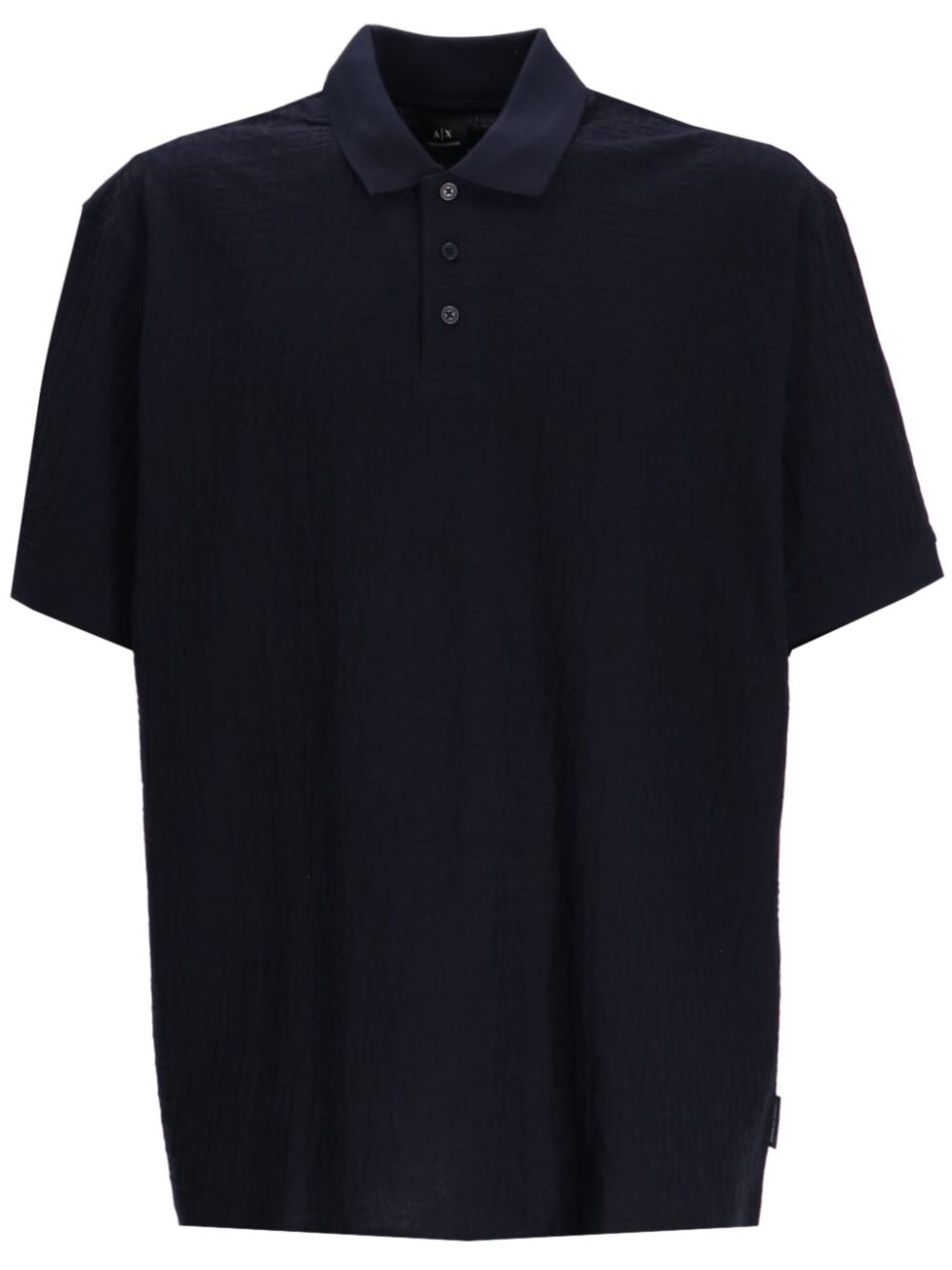 Armani Exchange black polo shirt von Armani Exchange