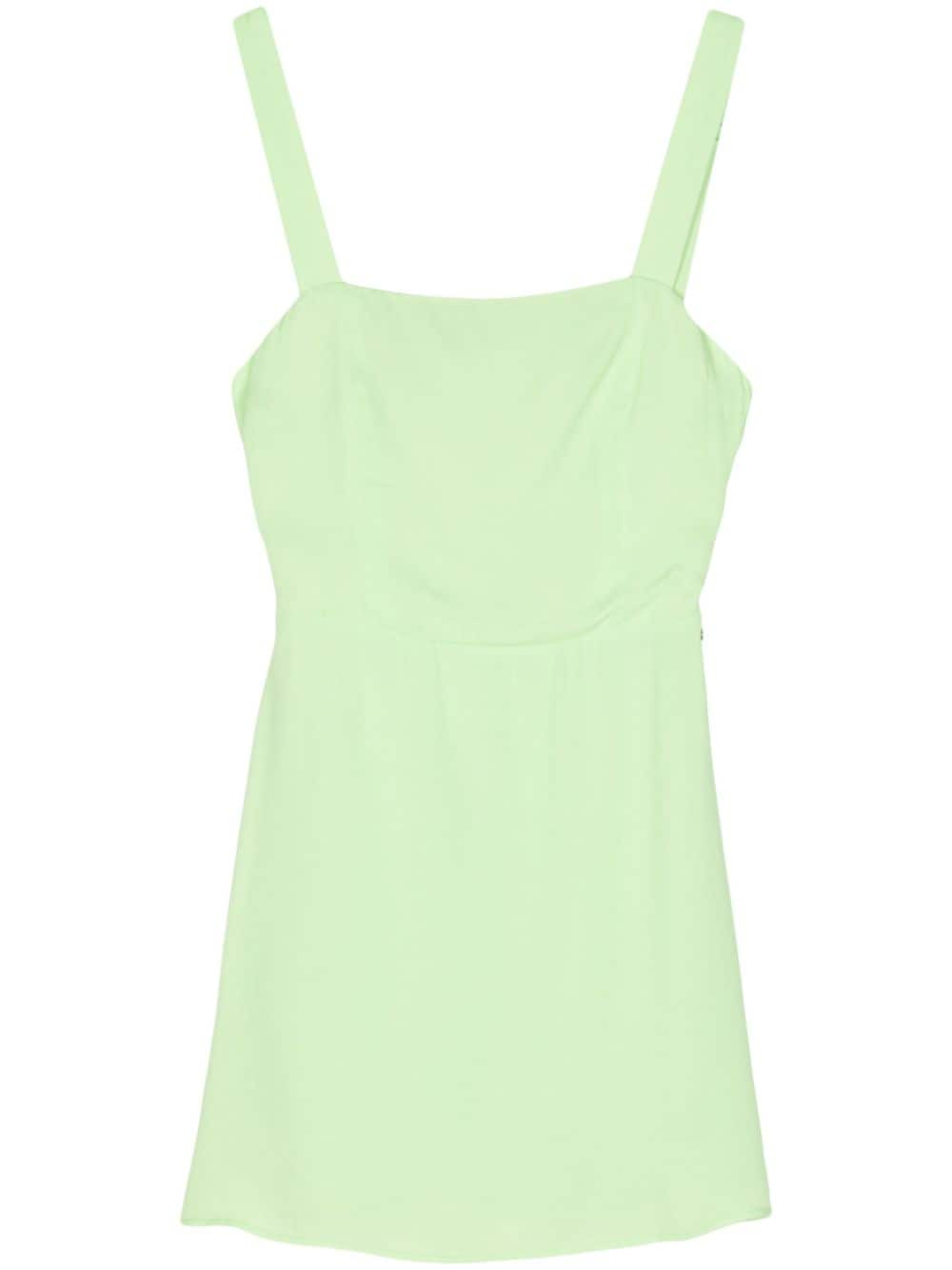 Armani Exchange crepe mini dress - Green von Armani Exchange