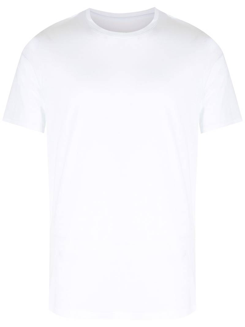 Armani Exchange crew-neck cotton T-shirt - White von Armani Exchange