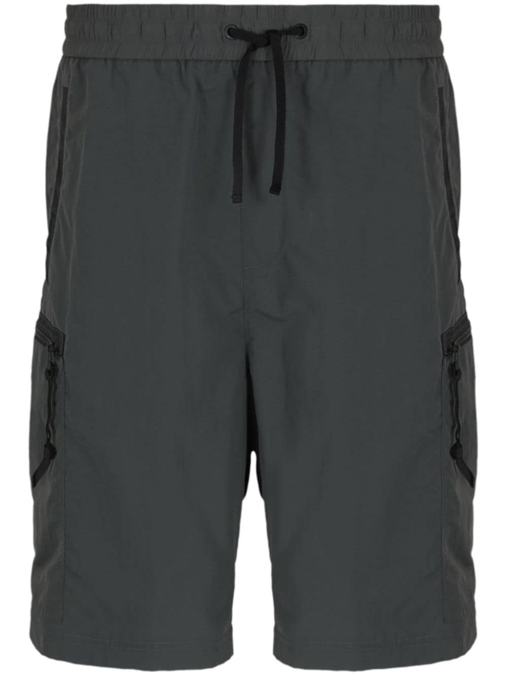 Armani Exchange drawstring track shorts - Green von Armani Exchange